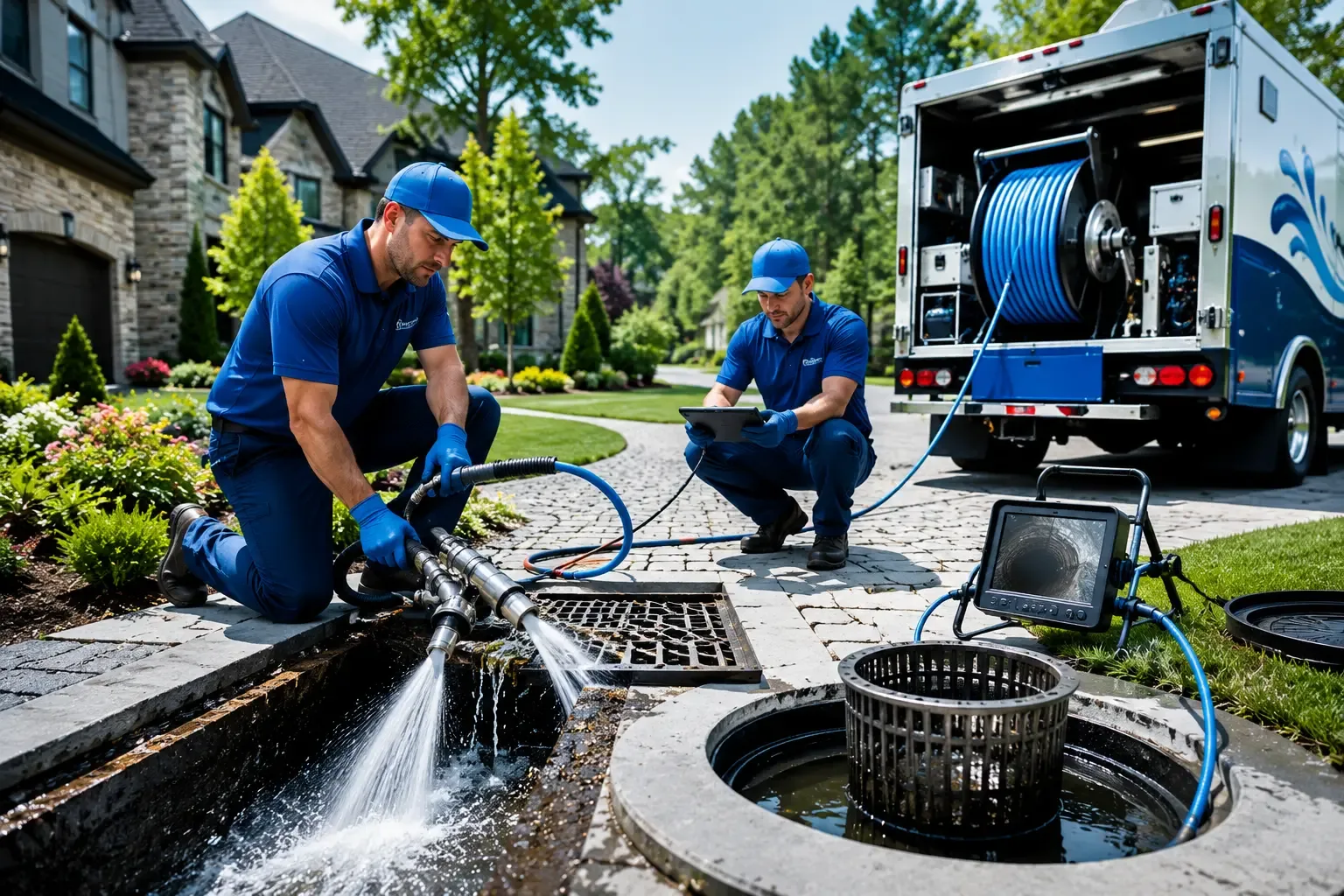 Local outdoor drain cleaning professionals in Masontown, PA